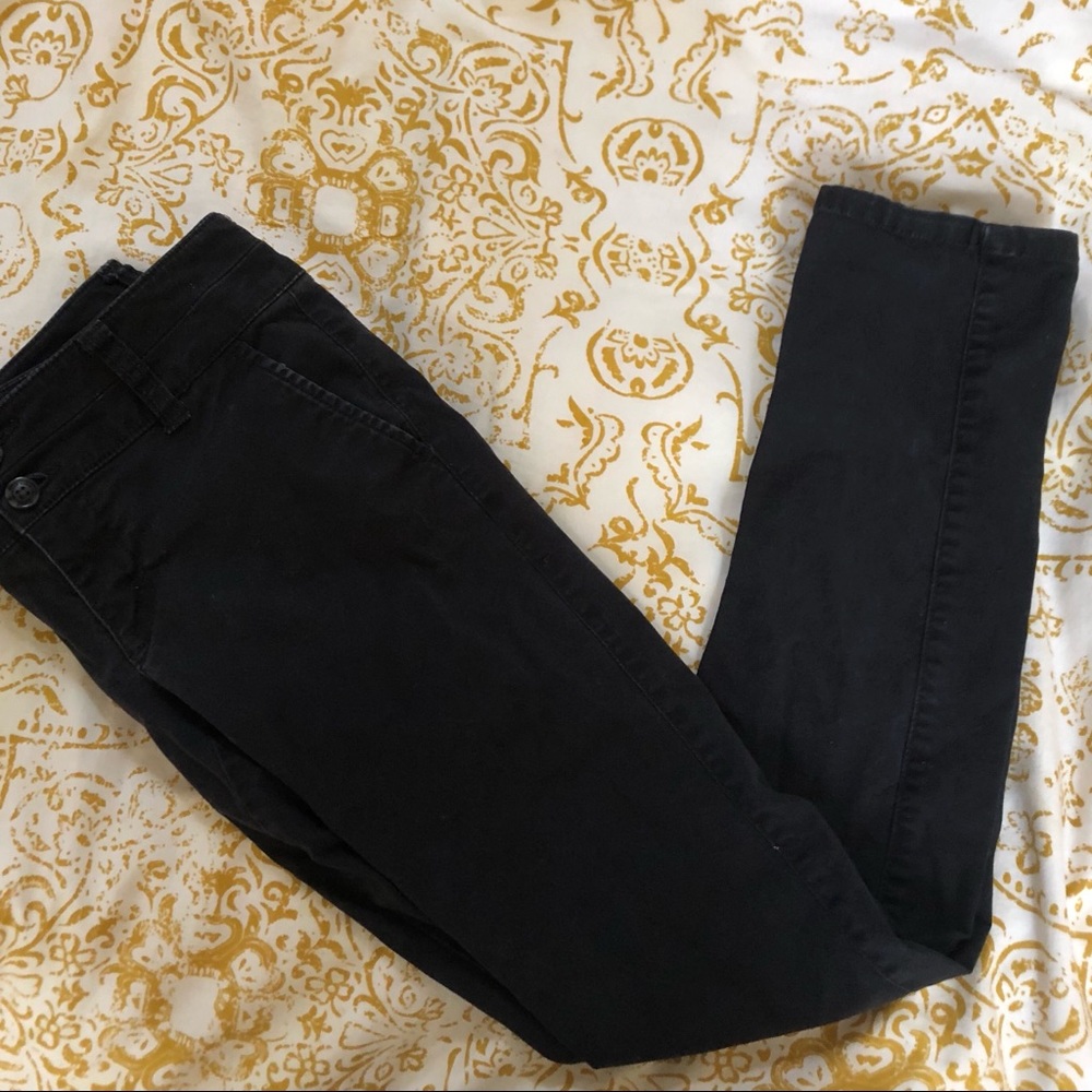 Black Skinny Khakis